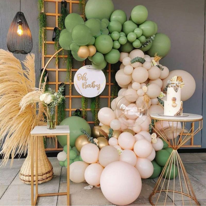 

Party Decoration Retro Macaron Balloon Garland Arch Kit Happy Birthday Decor Latex Ballon For Baby Shower Wedding Globos