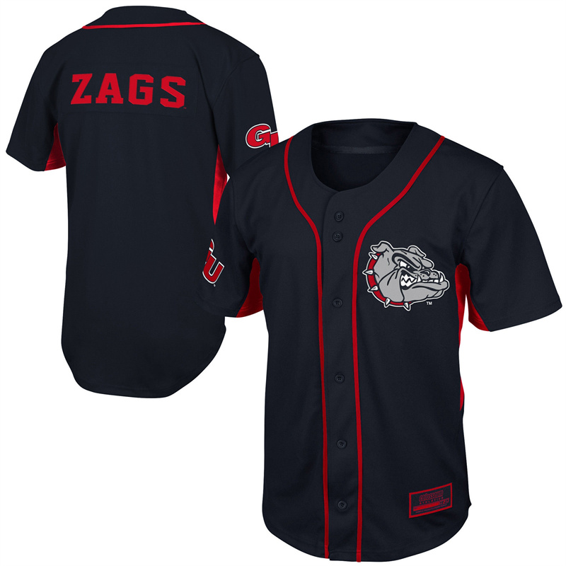 

Custom NCAA Gonzaga Bulldogs Baseball Jersey Jason Bay Marco Gonzales Cody Martin Richardson Rich Beck Tom Gorma Eli Morgan Lenn Sakata T. R. Bryden Bo Hart Mortensen, Gray