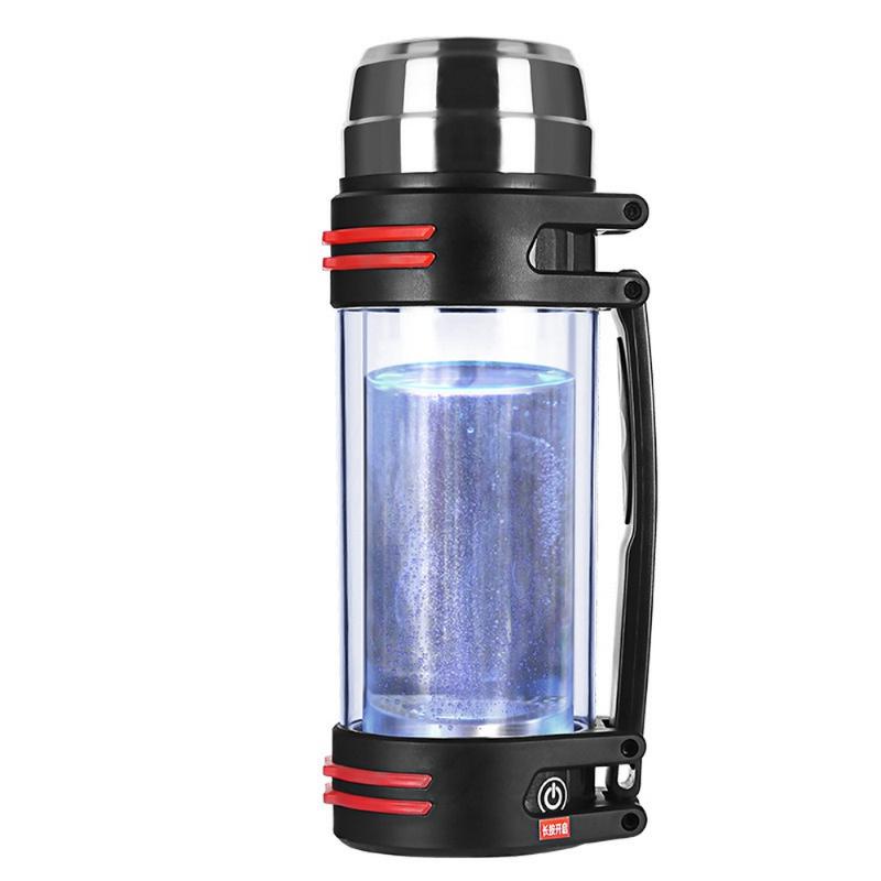 

Water Bottles Hydrogen Rich Generator Ionizer Bottle Negative Ion Machine Electrolysis Weak Alkaline High Boron Glass Cup Health