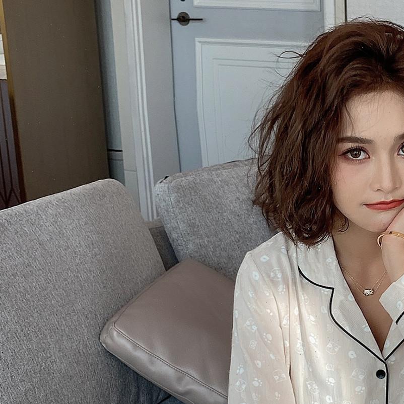 

autumn woven jacquard print womens sleepwears homewear pure cotton lapel long sleeve cardigan pajama set pijama femme hiver coton pajamas, Black;red