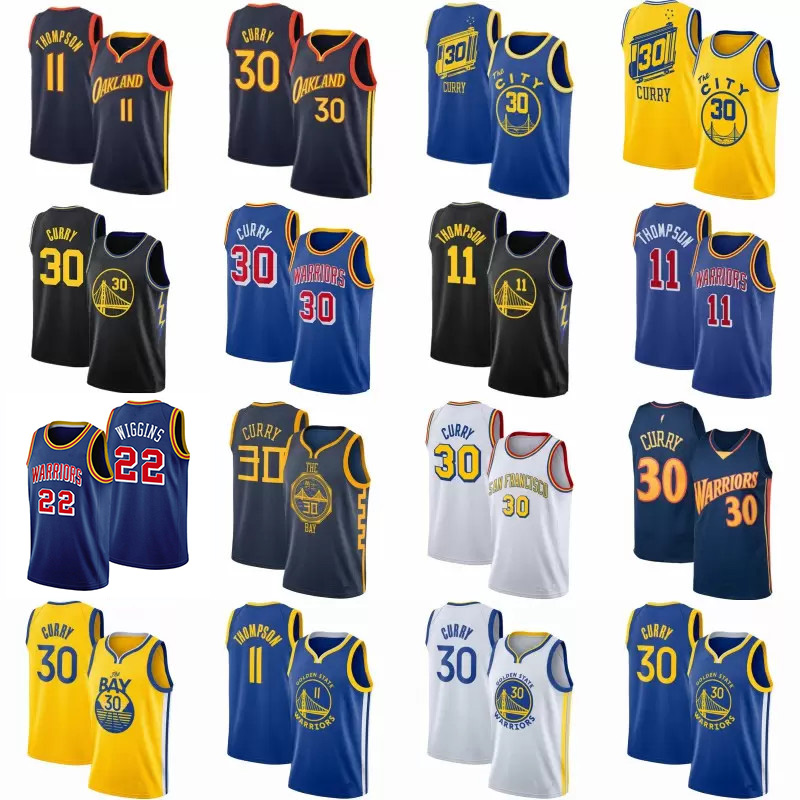

Vintage Stephen 30 Curry City Basketball Jersey Warriorr Andrew 22 Wiggins James 33 Wiseman Klay 11 Thompson 75th anniversary Sleeveless Spo, Black;red