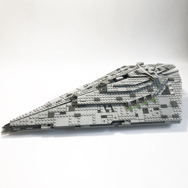 

In stock 10901 1416pcs Planet Series First Order Star Destroyer Building Blocks Toys Christmas Gift Comptible 75190 05131