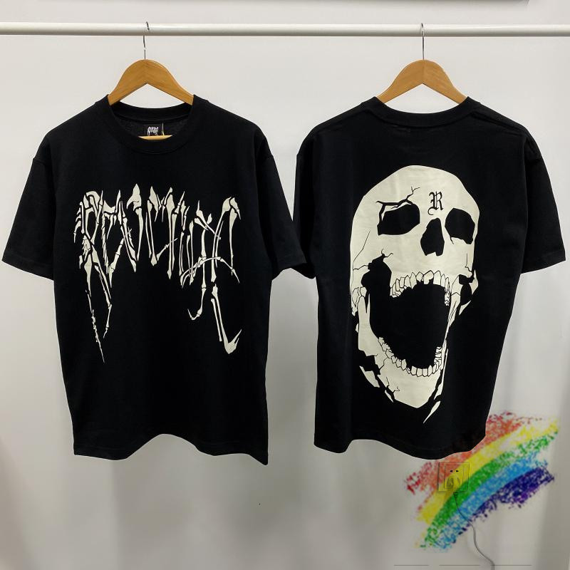 

Men' T-Shirts 1:1 quality skull bones topos revenge shirt xxxxxtentacion reflexive oversized