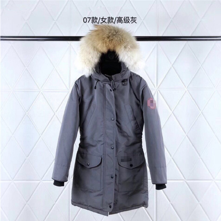 

canada co signed the same warm work cloth parker big goose 07 expedition men's and women's down et, Black