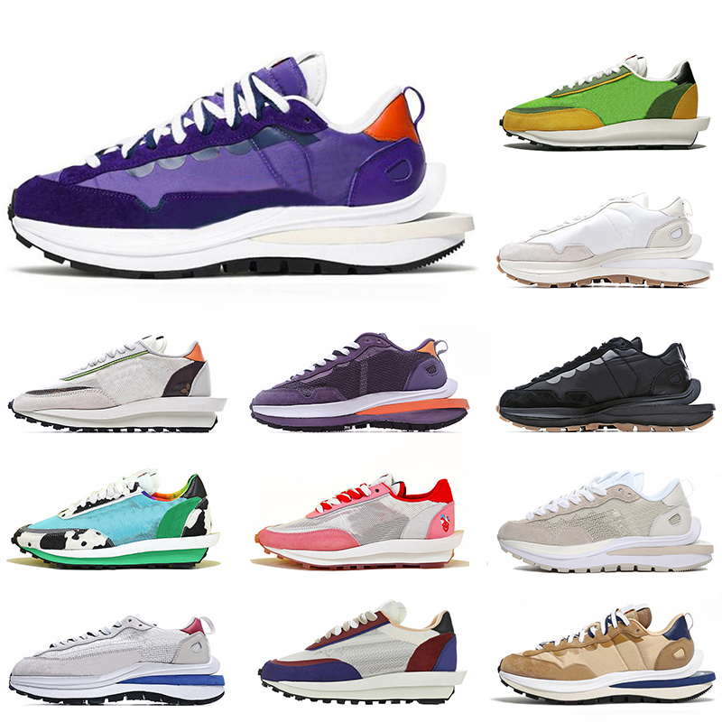 

Wholesale Sacais VaporWaffle Women Mens Running Shoes LD Waffle Sail Pink Dark Iris Sesame Blue Void Nylon White Black Pegasus Off Sports Trainers Sneakers, #12 36-45 game royal