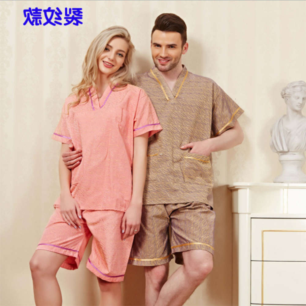 

Panxi style steam suit men's and women's fashion Sauna Suit bath center beauty