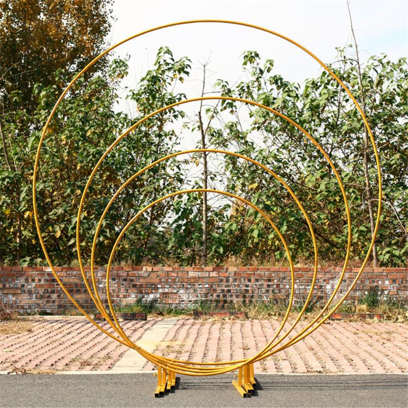 

Party Decoration Wedding Balloon Arch Mariage Deco Arche Bow Of Balloons Support Kit Round Backdrop Stand Garden