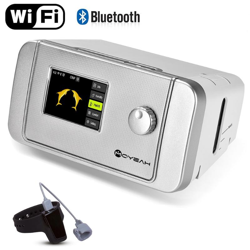 

Portable S/T BiPAP Auto CPAP/APAP Machine For Sleep Apnea Anti Snoring With CPAP Mask Ventilator OSA Therapy Humidifiers