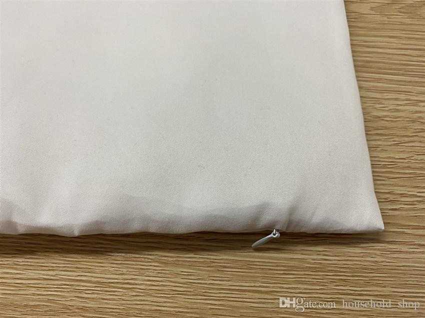 40*40 Sublimation Pillowcase Blank Matte Pillow Covers Polyester Pillow Cushion Heat Transfer Printing Pillow Cushion Wholesale