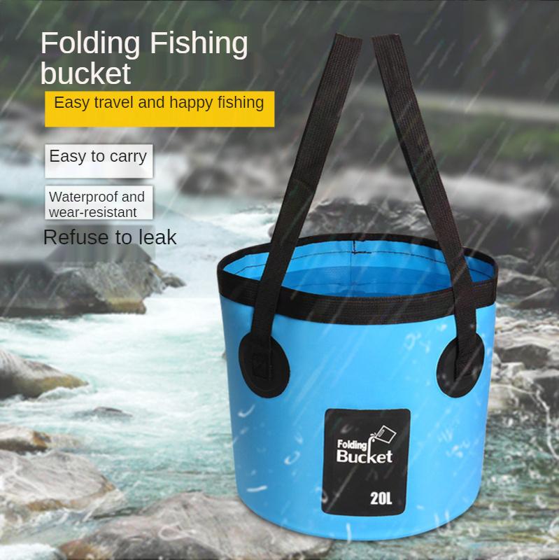 

Storage Bags Fishing Bucket, Folding Bucket That Can Be Filled With Water, Outdoor Box, Water Storage, Car Washing Easy To Carry