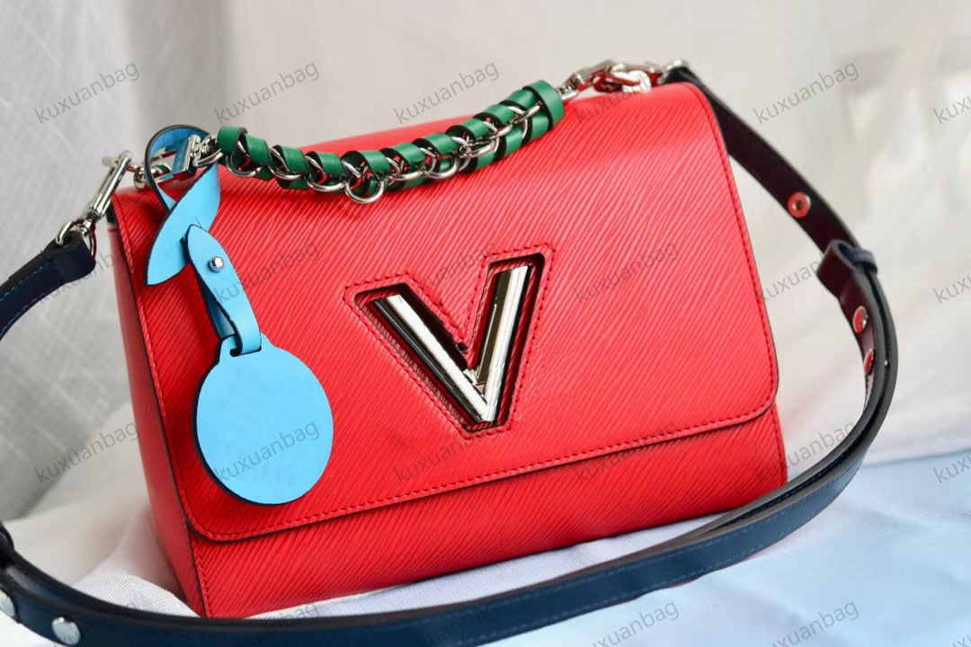 

Fashion women's luxury designer bags Top quality handbag shoulder bag cross body bag V buckle Classical style The shopkeeper recommend!, Gift box