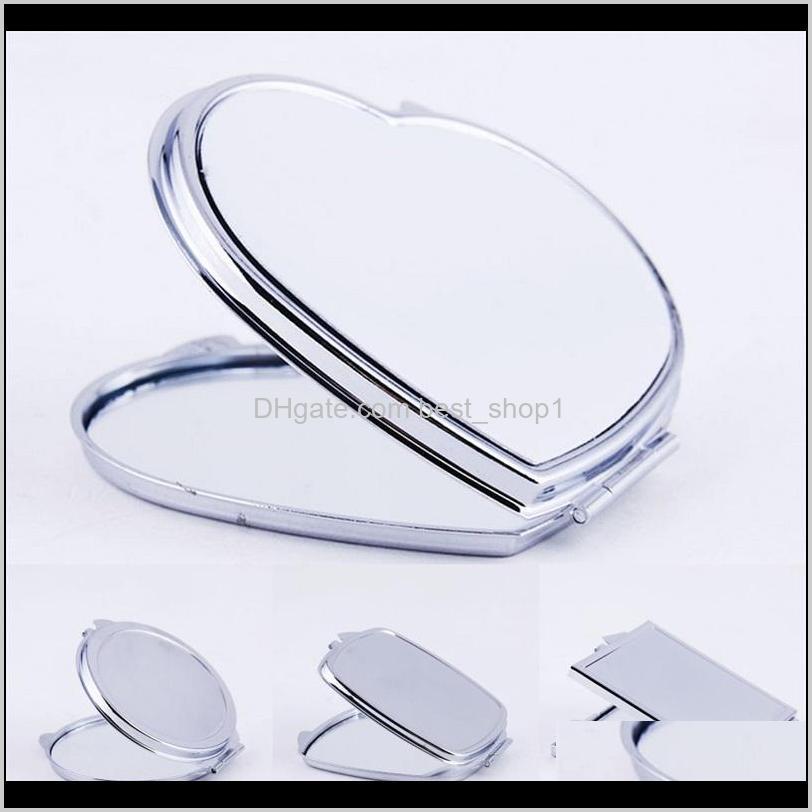 

Diy Make Up Mirror Iron 2 Face Sublimation Blank Plated Aluminum Sheet Girl Gift Cosmetic Compact Mirrors Portable Decoration 3 2X M2 1Zoir