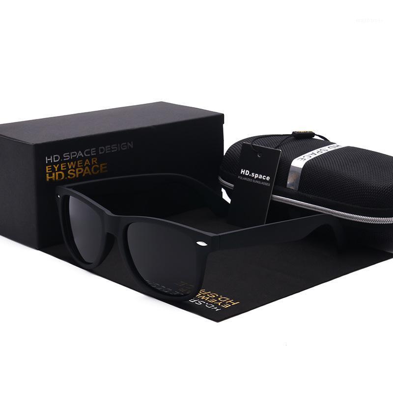 

HD.SPACE Brand Fashion Men Polarized Lens Sunglasses Classic Designer Sun Glasses Retro Rivet Shades UV400 2021