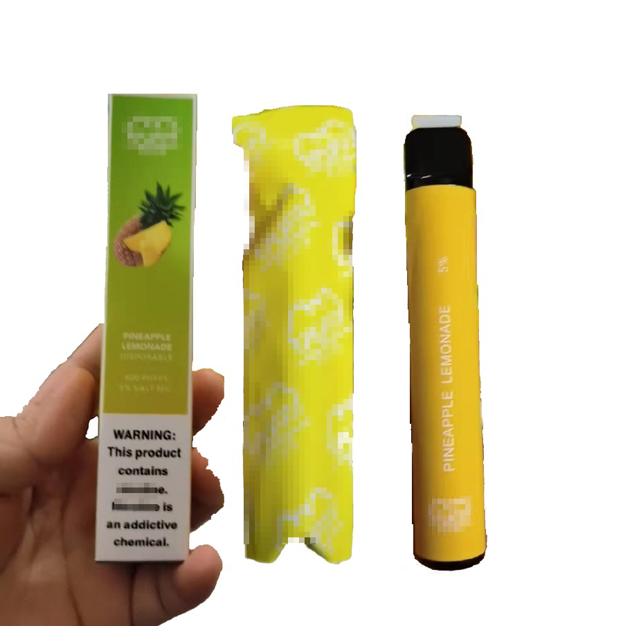 

Puff Plus Vaper Desechable 800 Puffs Vapes Pen 550mAh Battery 3.2ml Pod Pre-Filled Vaporizer 10pcs Per Pack 5% Salt cola blueberry 80+ Flavor option