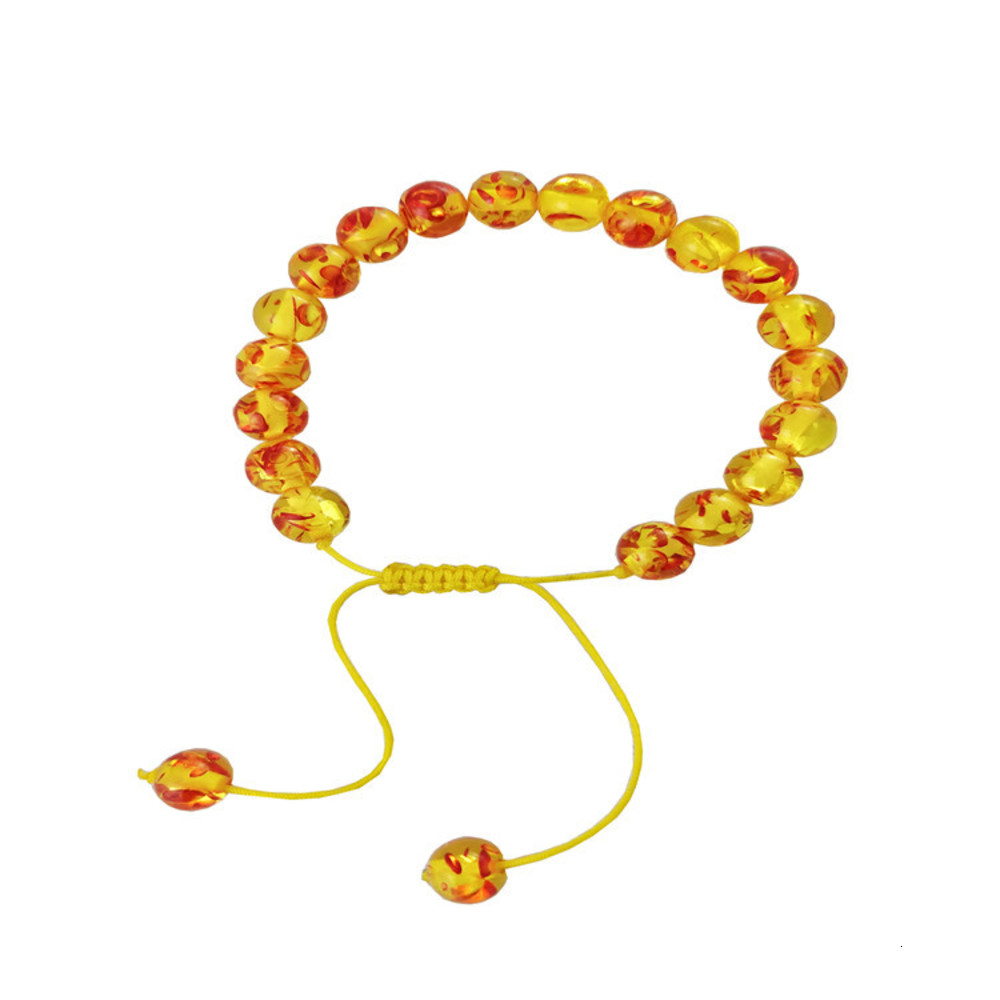 

bracelet Spring Korean version long hand woven volcanic stone bracelet fashion generous fairy love elastic rope, Golden;silver