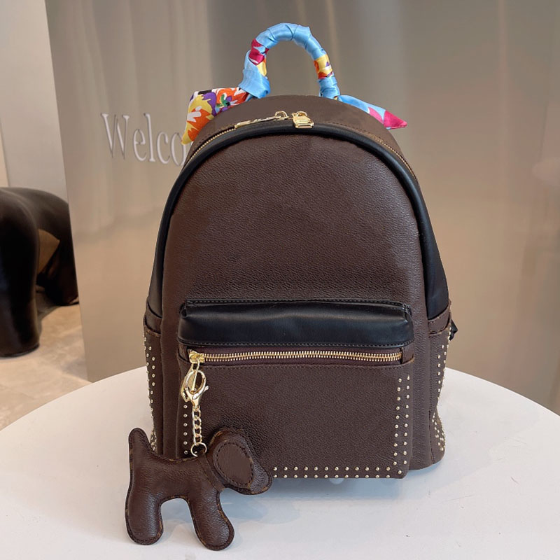 

4 Colors Women Fashion Backpack Original Designer Girl School Bag Luxury Brand Shoulder Bag Top Quality Back Pack Leather Backpacks Style, Increase freight