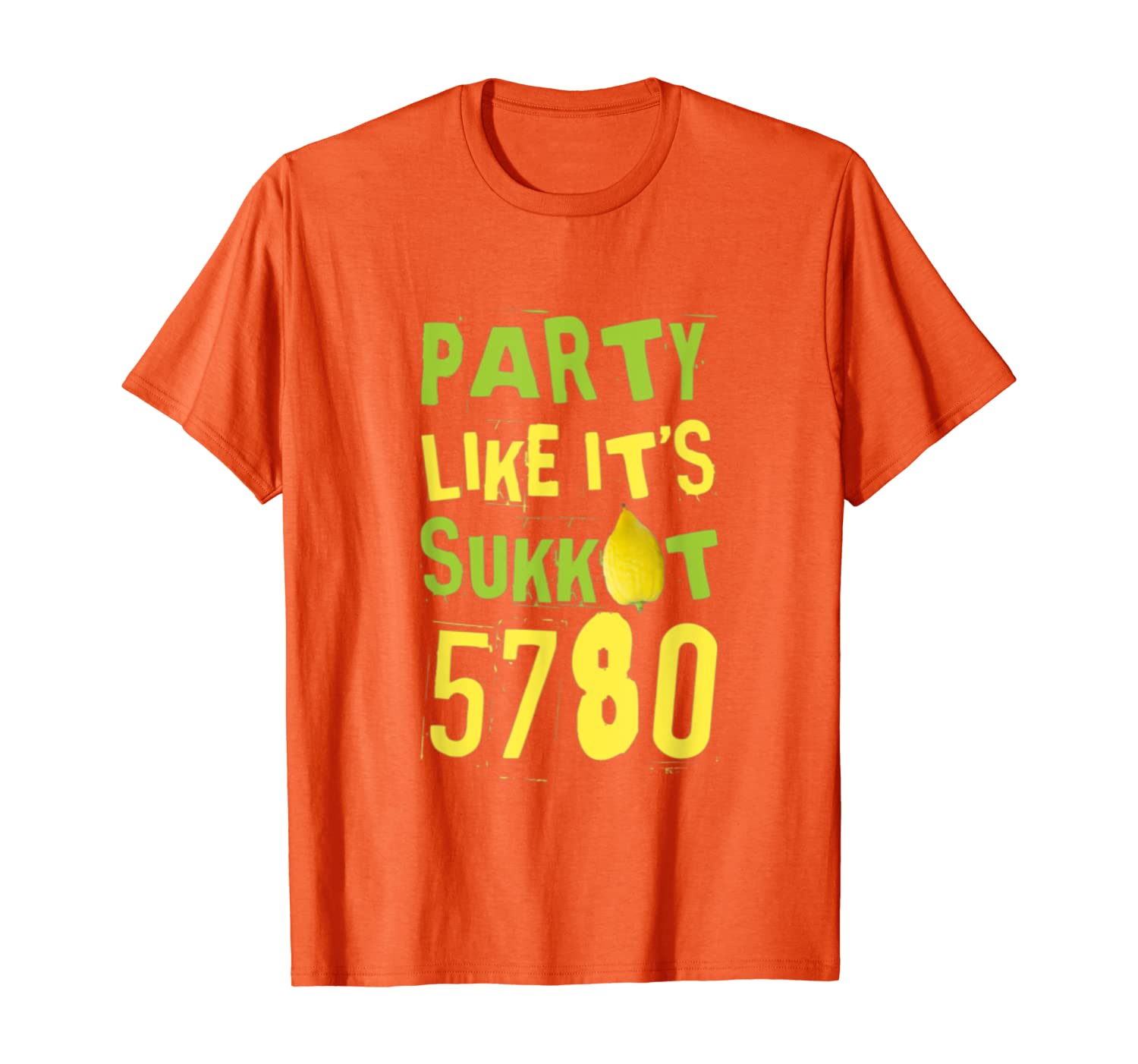 

Sukkot Jewish Party Like It's Sukkot 5780 Shake That Lulav T-Shirt, White;black