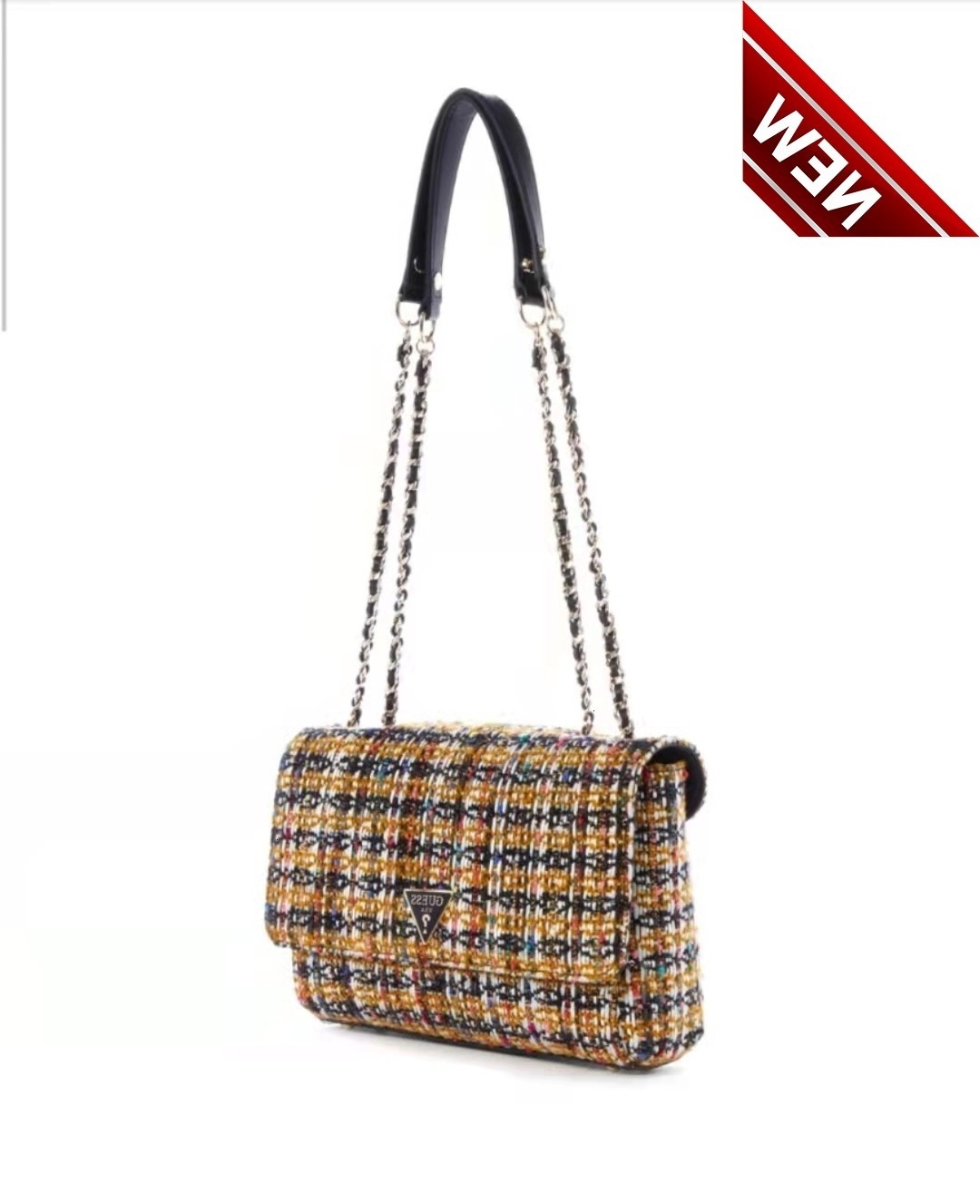 

Gue & Ss New Flip Small Xiangfengnizi Inverted Triangle Single Shoulder Messenger Fashion Women's Chain Bag