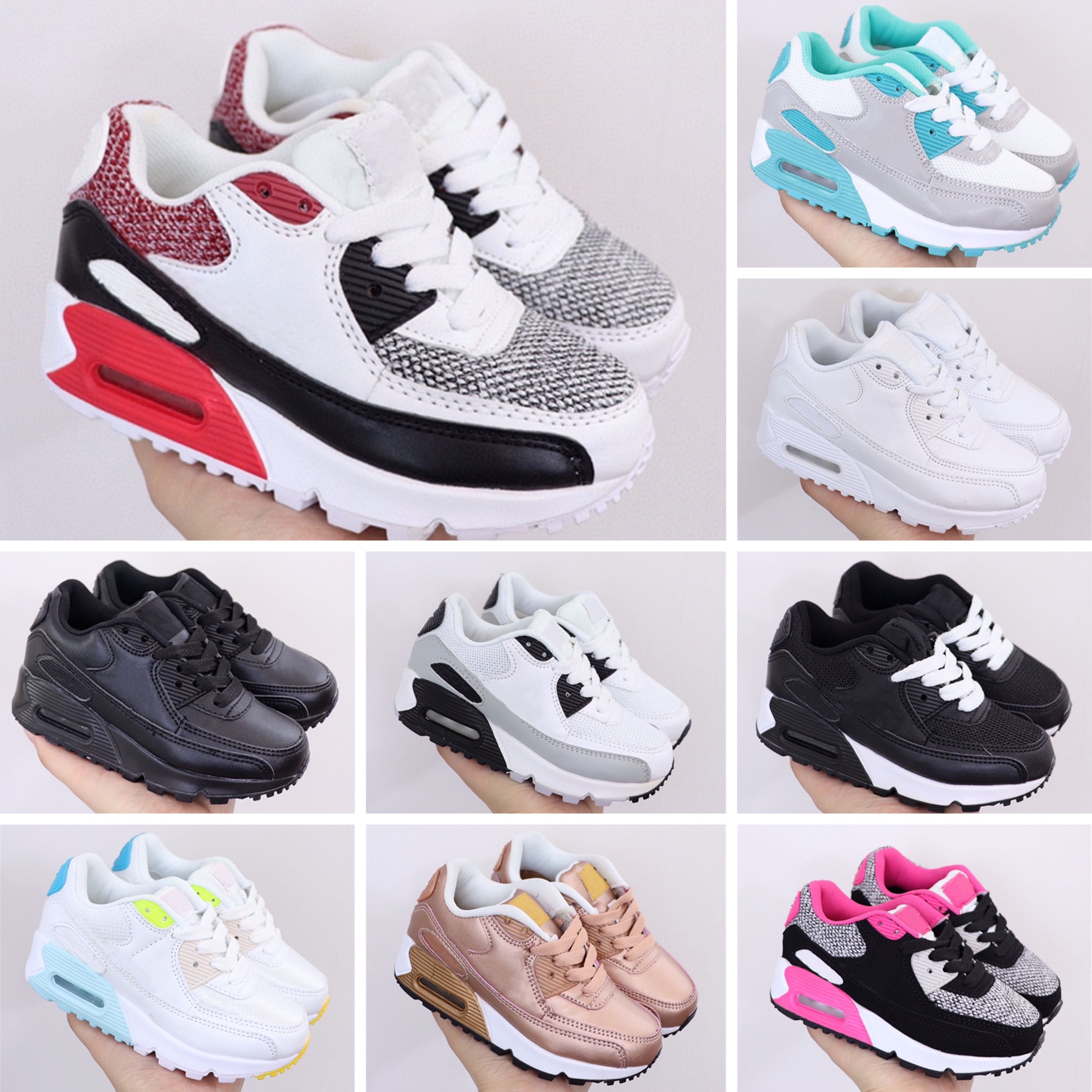 

Children's Athletic Shoes Presto II Kids Running shoe Black white Baby Infant Sneaker Children sports girls boys Youth Trainer