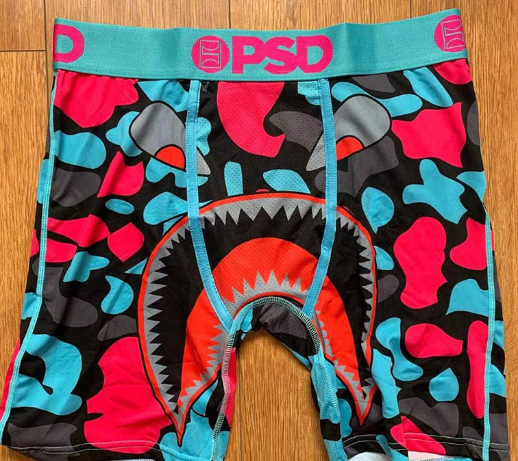 

Hots sales PSD Men's underpant boxers breif pattern sports hip hop rock excise underwear skateboard street fashion streched legging quick dryS-XL, Sold out