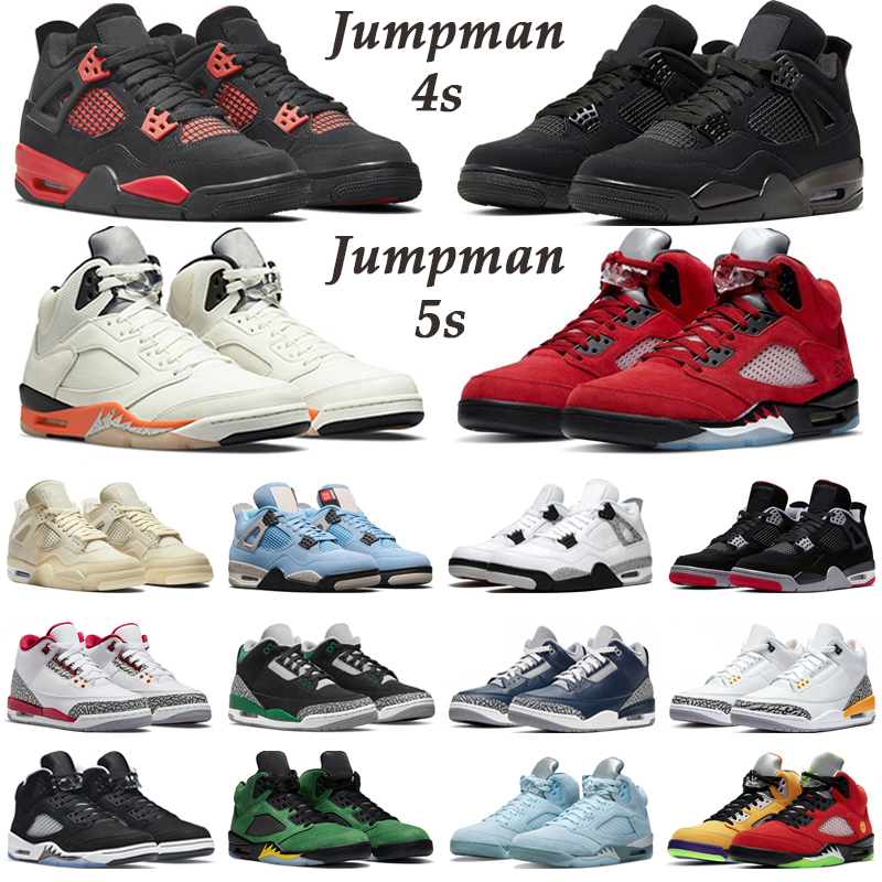 

Jumpman4s Basketball Shoes Men Women 4 Red Thunder Bred Black Cat 5s Blue Bird Shattered Backboard 3s Cool Grey Laser Orange Mens Trainers Sport Sneakers, Midnight navy