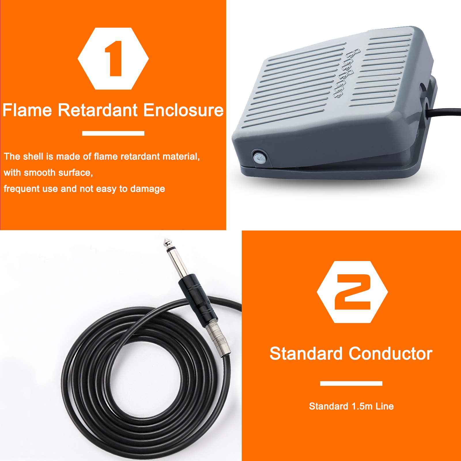 

Professional Black Plastic Tattoo Foot Pedal Switch Pedal Compact Tattoo Machine Accessory Anti Slip Foot Tattoos Pedal ToolsScouts