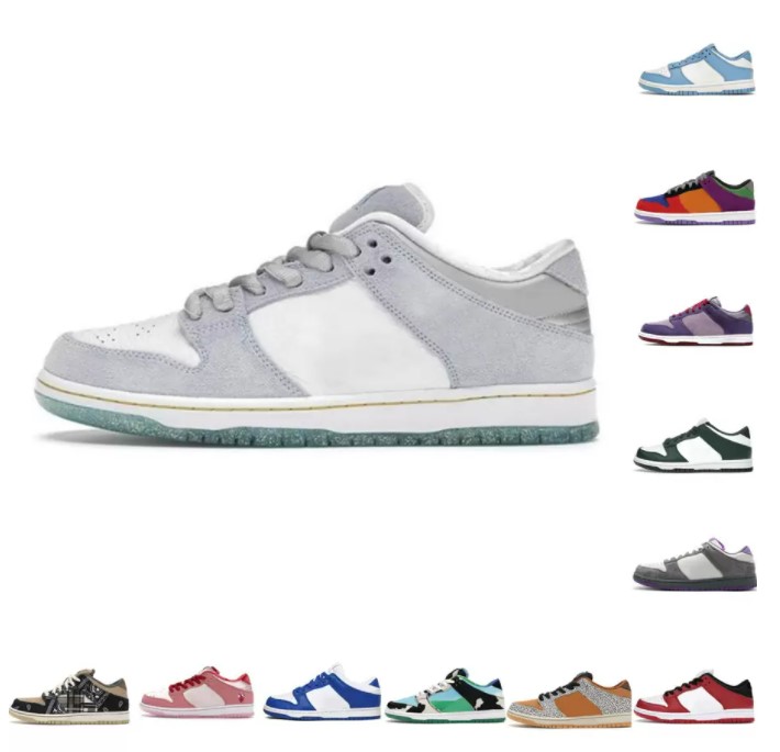 

2021 SB Sean Cliver shadow Chunky mens casual shoes Travis Scotts viotech plum panda pigeon StrangeLove Low men women skateboard sneakers, 31