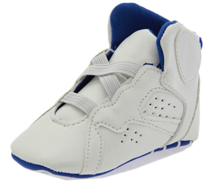 

Baby Leather Sneaker Crib Shoes Infant First Walkers Boots Kids Unisex Slippers Toddlers Soft Sole Winter Bebe Warm Slip-on Sneakers Cotton Fabric, White/red