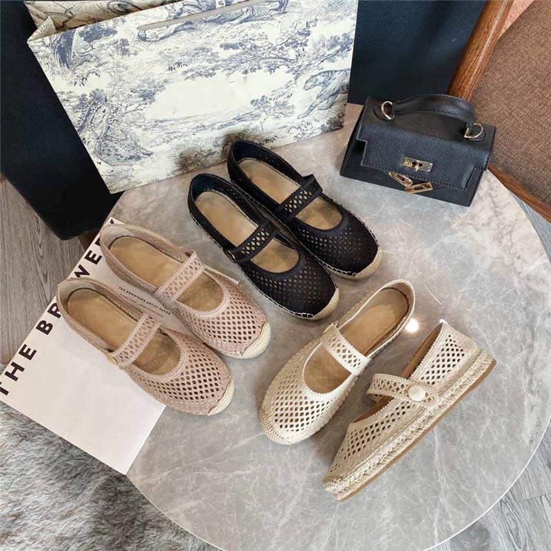 

Designer Luxury womens Miss Fishnet Mesh Ballerina Ballet Flats Shoes BEIGE NOIR SHOES SLINGBACK LOW Sandals With Box, Don't pay it