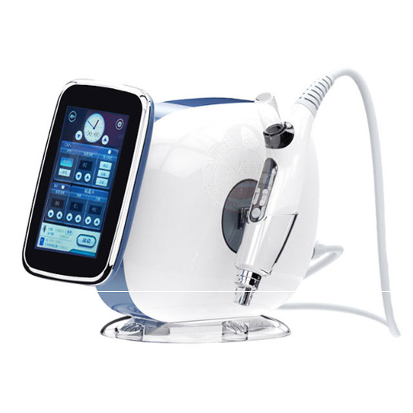 

EMS Facial Nano Mesogun RF Beauty Apparatus + Microneedle Mesotherapy Machine Painless Needleless Syringe Gun for Salon Use
