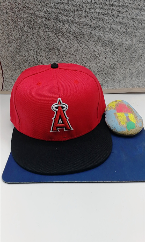 

One Piece All Team Angeles Letter A on field Fitted Hats Flat Visor Fan's Sized Chapeau Baseball Closed Caps For Men and Women, Blue;gray