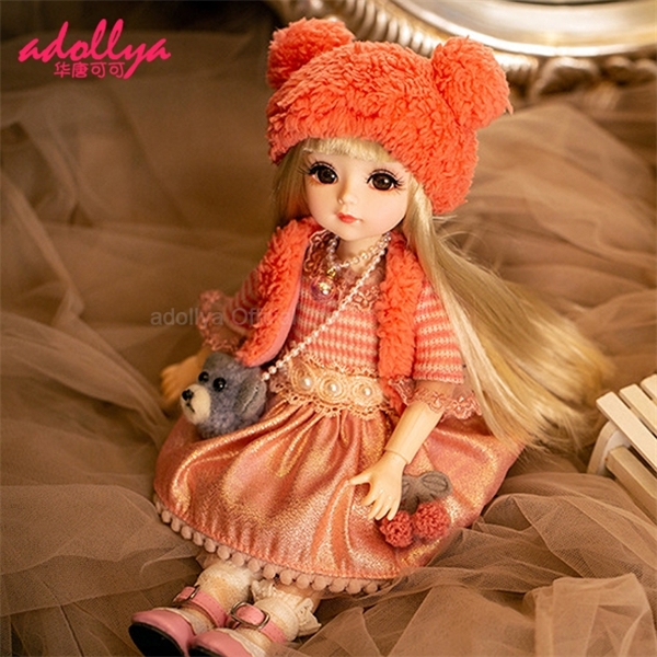 1/6 Resin BJD MSD Dolls Lifelike Doll Joint Doll Women Girl Gift Xiao Meng 12"
