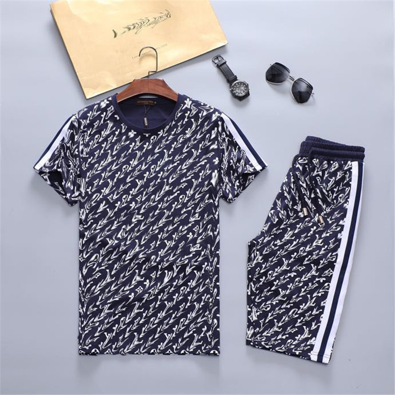 

21ss High Quality Designer Mens Tracksuits Sets Jogger Sweatshirts Sports Sporting Suit Men Women Short Sleeve Sweat Suits Pullover Designs Sportswear Set 22563