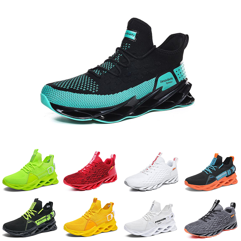 

men women running shoes Triple black cream yellow red lemen green Cool grey mens trainers sports sneakers twenty six