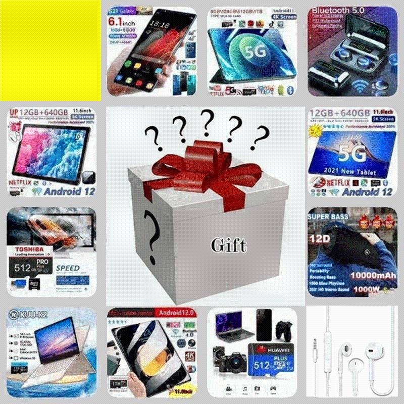 

Gift Wrap Year Lucky Mystery Box Christmas Random Surprise 100% Get Electronic Products Suitable For Holiday Gifts