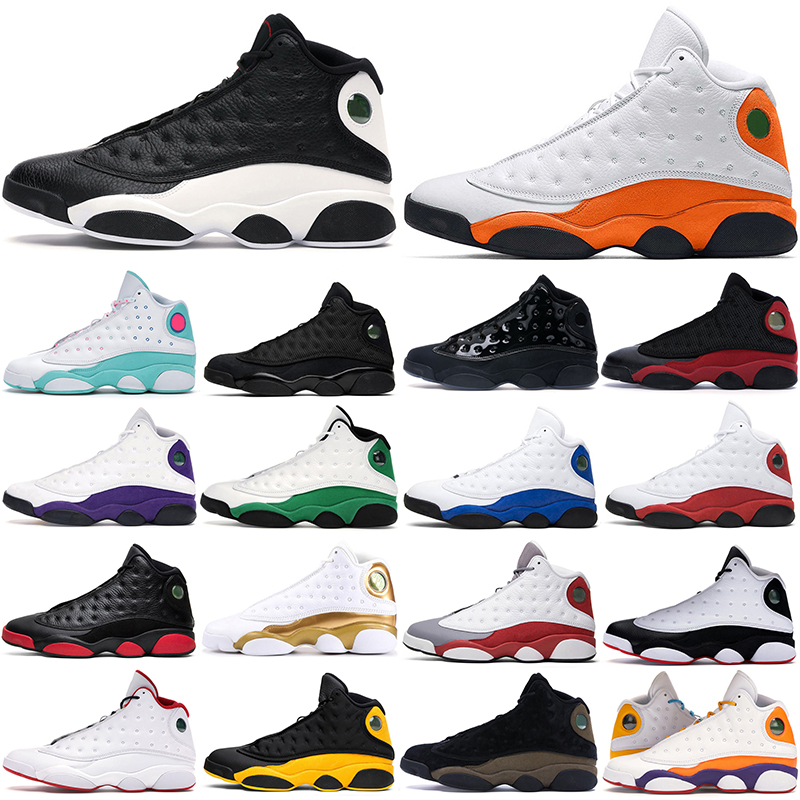 

dropshipping Red Flint Jumpman 13s Basketball Shoes For Men Women 13 Hyper Royal Court Purple #25 Aurora Green Olive Black Cat Mens Trainers Sports Sneakers, #8