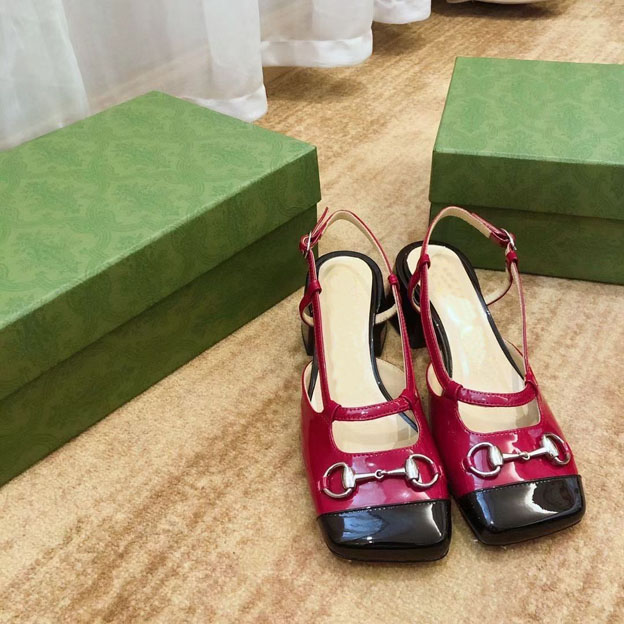 

2021 European luxury women's square formal sandals designer white silver heel 5cm Gladiator party size 35-41