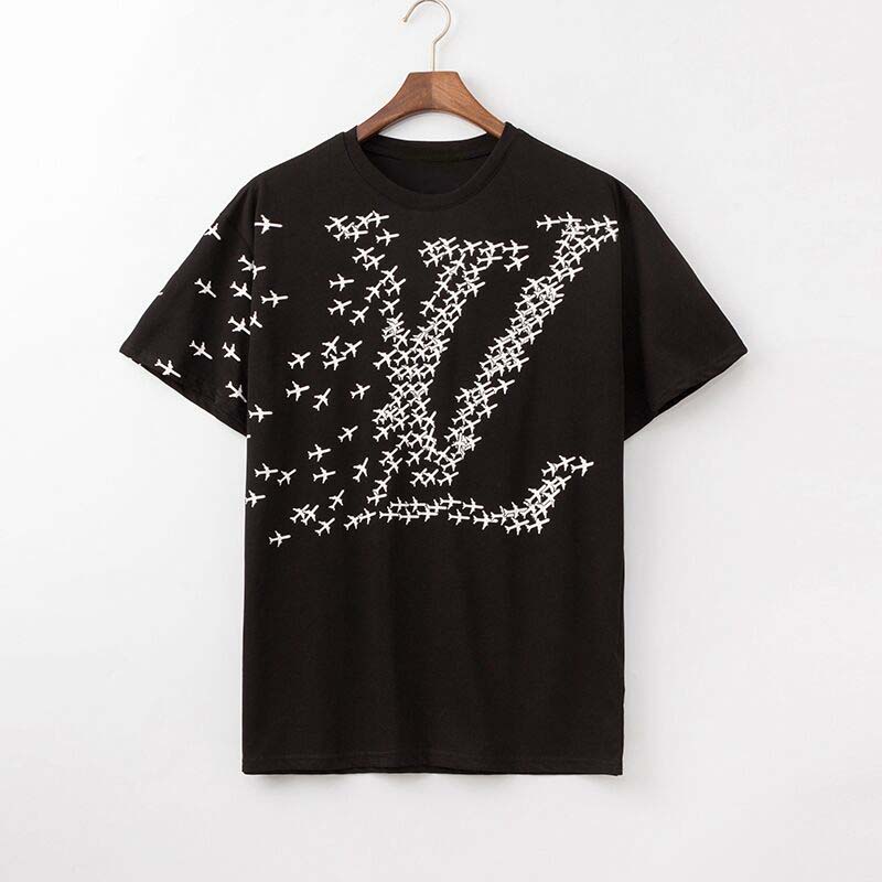 

2021 summer cotton men's t-shirt printed letter correction crew neck short sleeve for lovers casual fashion bottomed shirt, White;black