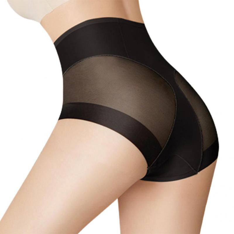 

Women's Panties Sexy Knickers Thin Elastic High Waist Hip Lift Briefs Women, Black;pink
