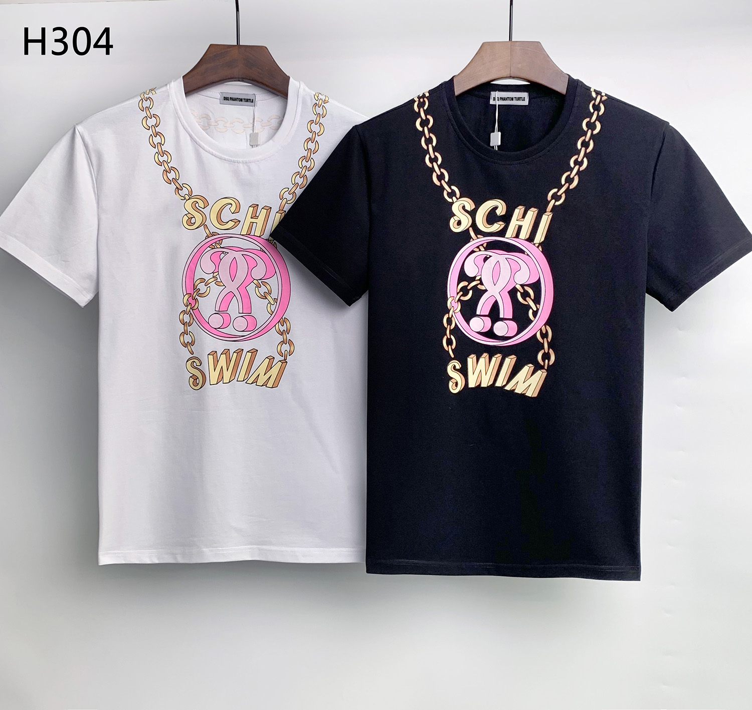 

DSQ PHANTOM TURTLE 2022SS New Mens Designer T shirt Italian fashion Tshirts Summer DSQ T-shirt Male High Quality 100% Cotton Tops 619167, Black