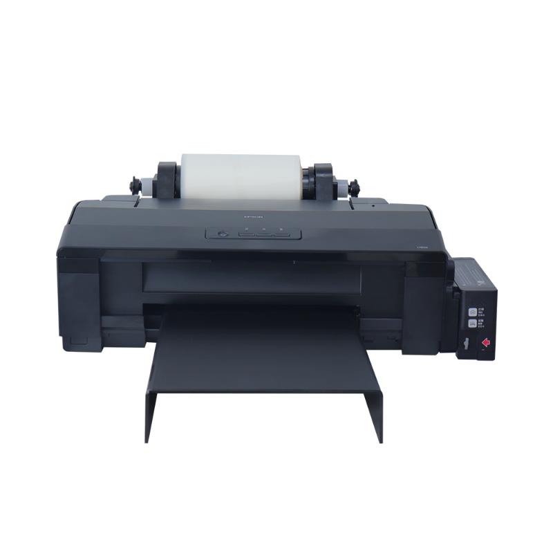 

Copiers DTF Printer With Roll For L1800 Direct Transfer Film T-shirt Printing Machine Ink Kit Heat Press