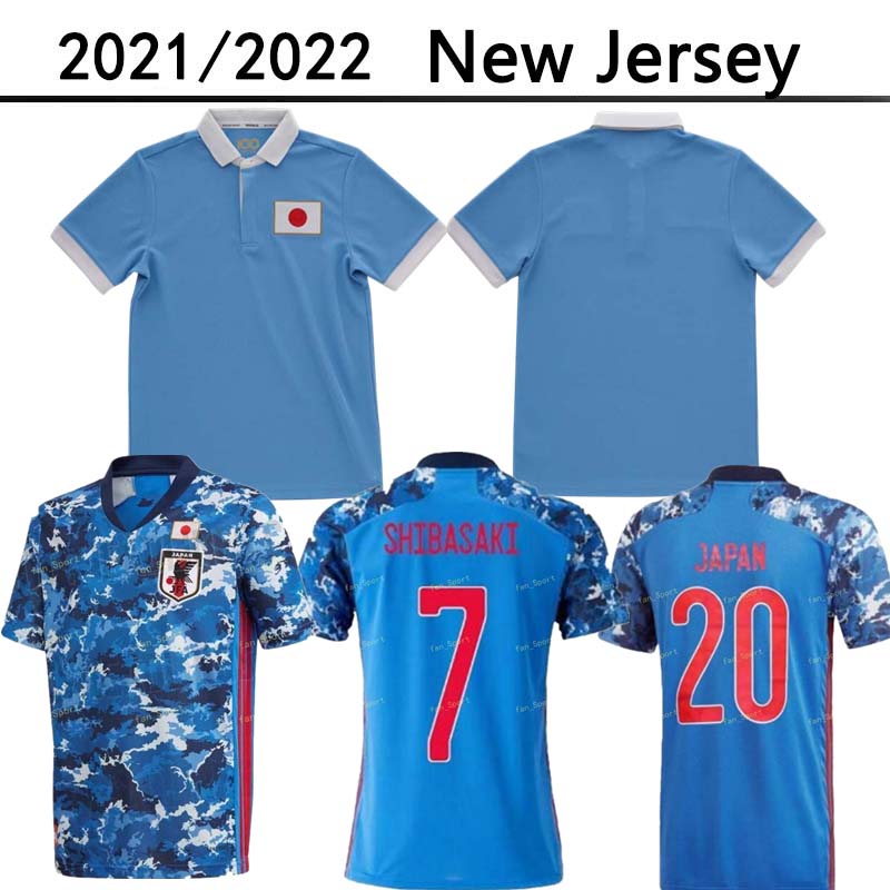 

21 22 Japan National Team 100th Anniversary Special OKAZAKI KAGAWA Mens Soccer Jerseys 2021 2022 HONDA HASEBE NAGATOMO Home Blue Football Shirts Uniforms