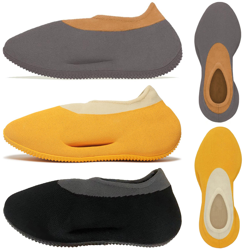 

knit runner mens womens running shoes Sulfur Stone Carbon slip-on men women trainers sneakers sports runners shoe size 36-45