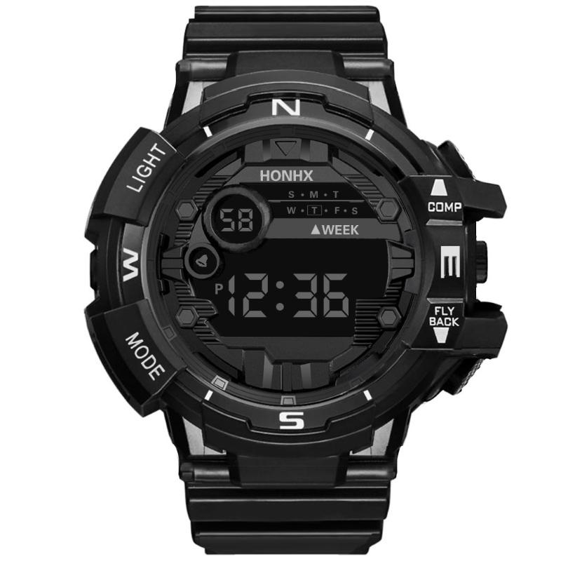 

Wristwatches Brand Men Sports Watche Dual Display Analog Digital LED Electronic Quartz Waterproof Swimming Military Watch Alarm