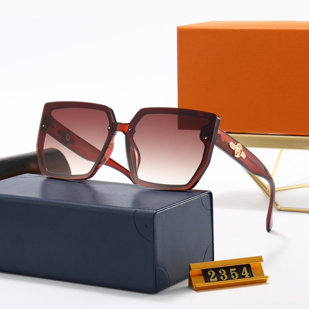 

Designer Sunglasses Brand Eyeglasses Outdoor Shades Bamboo Shape PC Frame Classic Lady luxury for Women with Box