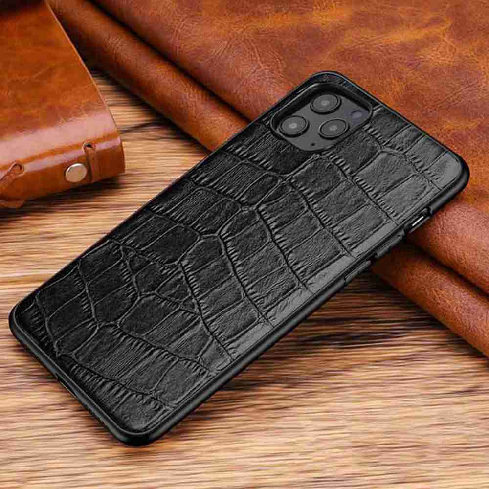 

Genuine Leather Cases For Iphone X 11 12 Pro Case For XS Max SE Cover Anti Fall Coque For Iphone XR 7 8 Plus 12Mini Cases, Black