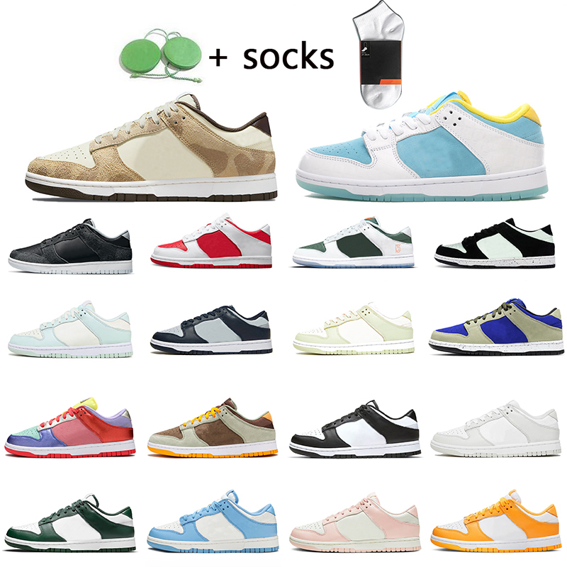 

Women Mens Low Running Shoes SB Dunk Skateboard Sneakers Lime Ice White Univesity Red Barely Green Lagoon Pulse Animal Pack Trainers Size 36-45