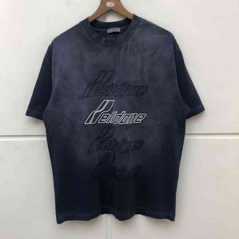 

Nice washed Heavy Fabric T shirt Men Women Quality Tie dye Tops Tee, White;black