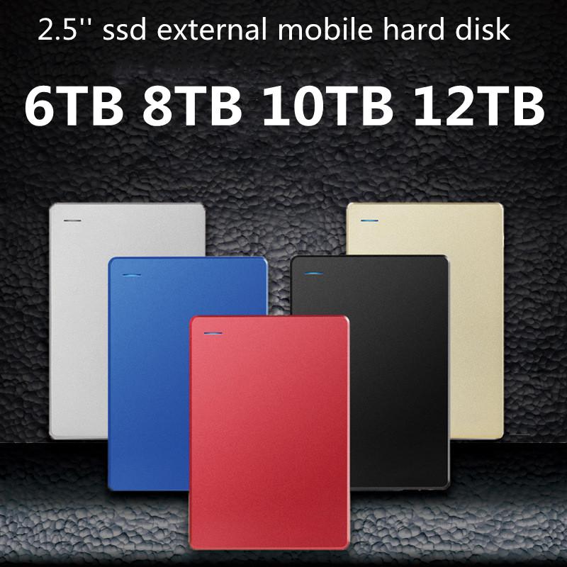 

External Hard Drives HDD 8TB 10TB 12TB Solid State Drive Storage Device Computer Portable USB3.0 SSD Mobile Hd Externo