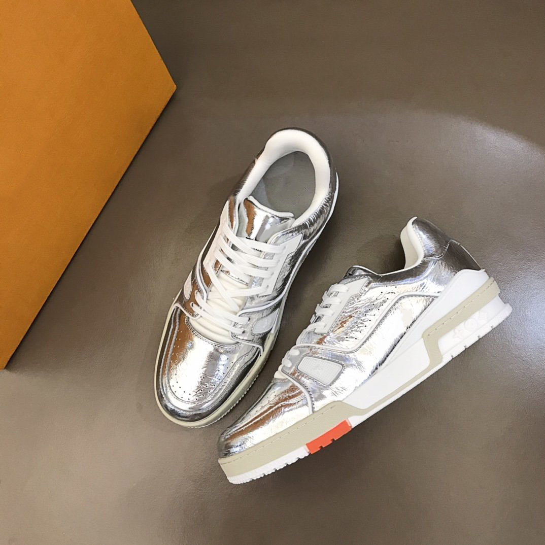 

High quality luxury Spring and summer men sports shoes collision color outsole super good-looking with box Size38-45, As picture 1